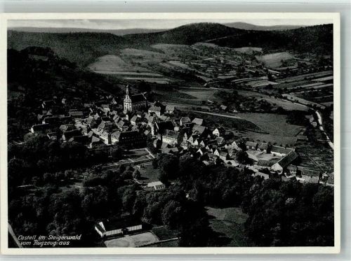 Castell Fliegeraufnahme Freigeg. d. R.L.M.