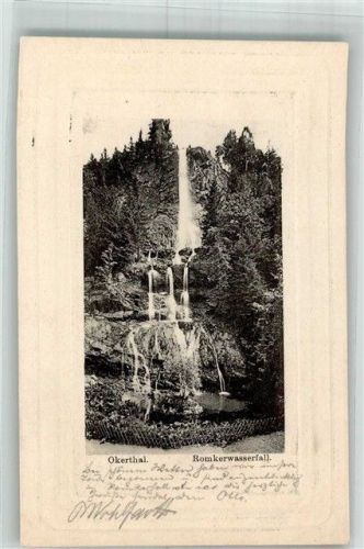 Oker 1904 Romkerwasserfall