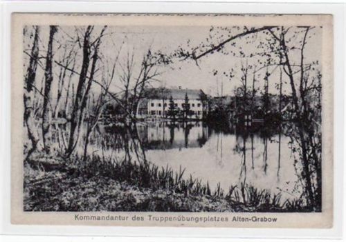 Altengrabow Altengrabow mit Kommandantur des Truppenübungsplatzes ungelaufen Gute Erhaltung.
