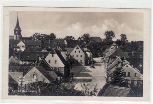 Kohren-Sahlis Kohren mit Teilansicht gelaufen von 1938. Gute Erhaltung.