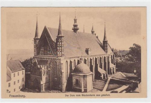 Braunsberg Frauenburg / Frombork - Kreis Braunsberg / Braniewo. Dom vom Glockenturm aus gesehen ungelaufen Gute Erhaltung.