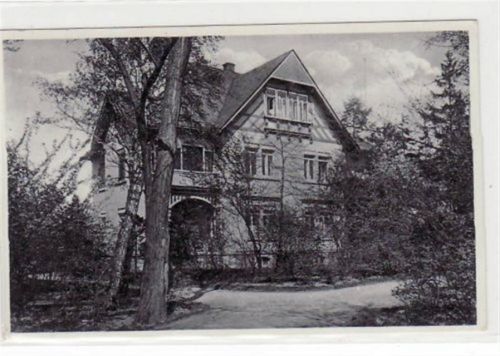 Coswig Coswig mit Albert - Villa der Heilstätte Lindenhof gelaufen von 1938. Gute Erhaltung.