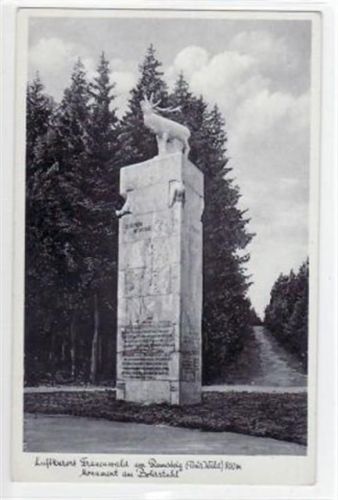 Frauenwald Frauenwald am Rennsteig mit Monument am Bohrstuhl ungelaufen Top Erhaltung.