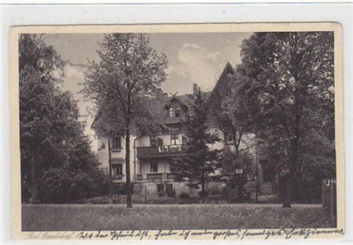 Bad Oppelsdorf Bad Oppelsdorf - Opolno Zdrój / Kreis Görlitz - Zgorzelec. Villa Heimat gelaufen 1933 kleiner Knick an der linken oberen Ecke Ecke n leicht abgerundet, sonst gut erhalten