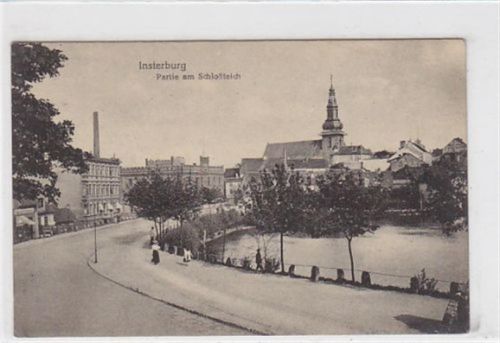 Insterburg Schloßteich in Insterburg / Tschernjachowsk ungelaufen Sehr gut erhalten.