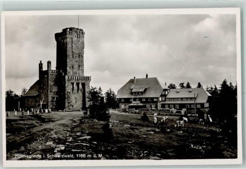 Hornisgrinde Hornisgrindeturm Gasthaus Rinder
