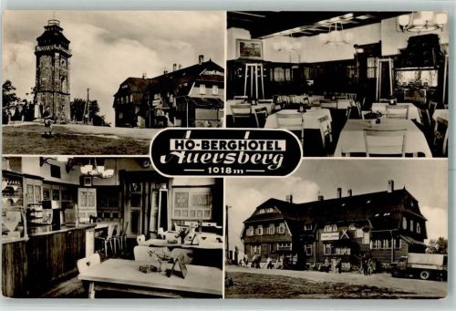 Auersberg HO Berghotel Aussichtsturm
