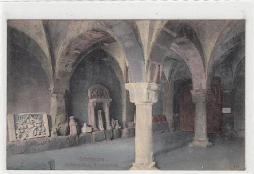 Gelnhausen Gelnhausen. Eingangshalle der Barbarossaburg ungelaufen Leicht fleckig, sonst gut erhalten