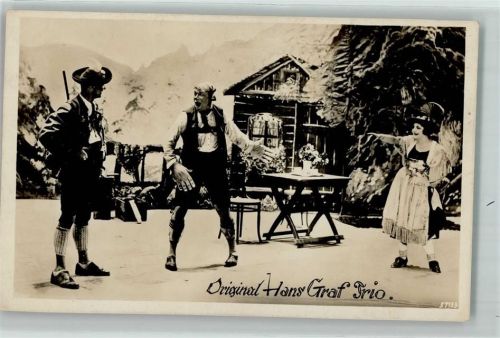 1928 Original Hans Graf Trio Trachten Volksmusik
