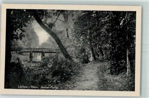 Lüchow Jeetzel-Partie Holzbrücke