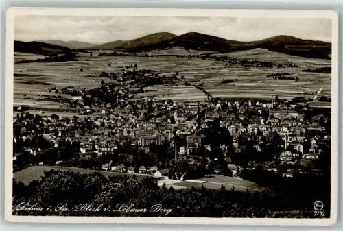 Löbau Blick vom Löbauer Berg