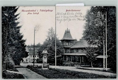 Bad Alexandersbad Altes Schloß Gasthaus