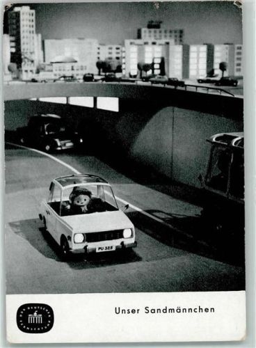 1969 im Auto DDR Fernsehfunk Verlag Gebrüder Garloff