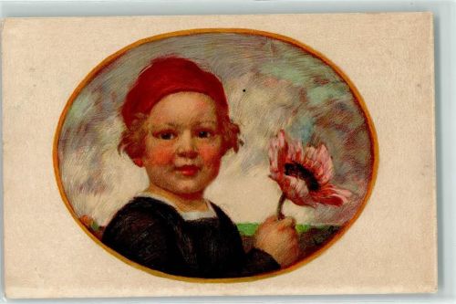 1913 Bayerischer Blumentag sign. Zumbusch AK