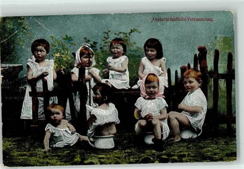 1904 Außerordentliche Versammlung der Kinder AK