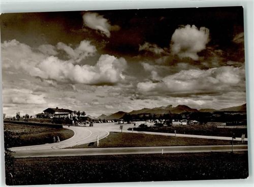 Irschenberg Autobahnrasthaus und Hotel Irschenberg Bundesautobahn München Salzburg Auto Omnibus