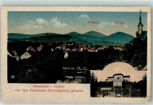Neuenhain Feldberg Alltkönig Frankfurter Erholungsheim