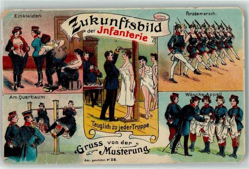 Nr. 28 Musterung Zukunft Erotik AK