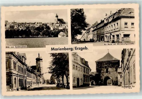 Marienberg Markt HO Schnellgasthaus Zschopauer Tor