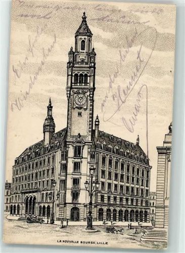 Lille 1916 La Nouvelle Bourse Die neue Börse