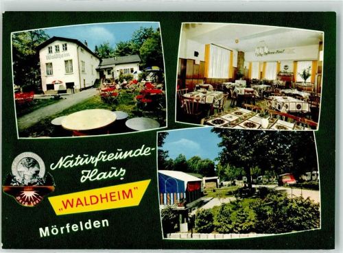 Mörfelden Naturfreundehaus Waldheim Gartenterrasse Campingplatz