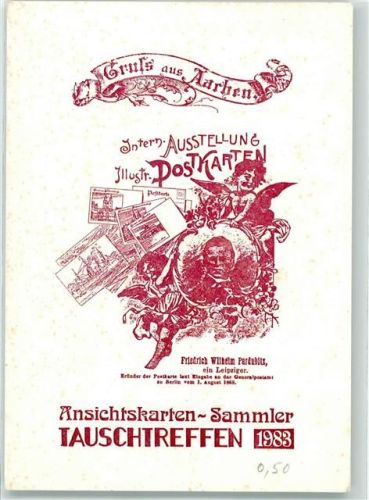 Ansichtskarten Sammler Tauschtreffen 1983