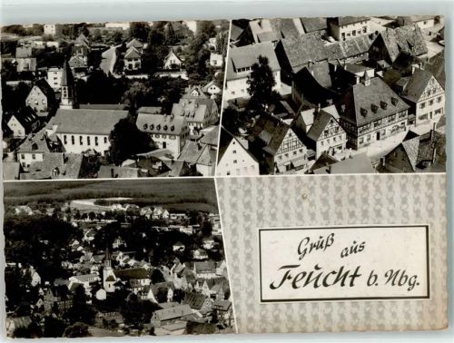 90537 W8501 Feucht - Fliegeraufnahme