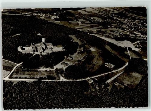 Ebermannstadt Fliegeraufnahme Burg Feuerstein