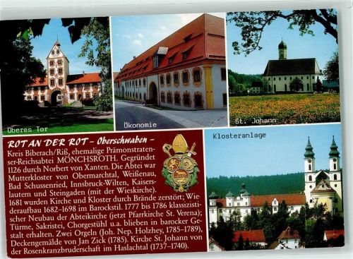 Rot ehemalige Prämonstratenser Reichsabtei Oberes Tor Ökonomie St. Johann