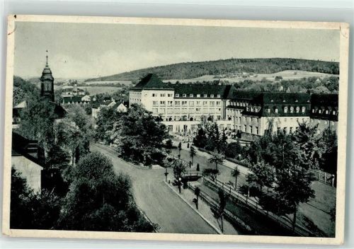 Oberschlema Kurhotel und Kirche
