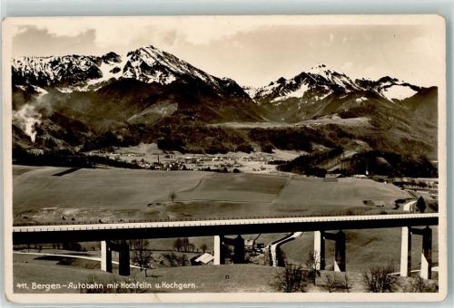 Bergen Autobahnbrücke Hochfelln Hochgern