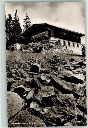 Neuschönau Lusenschutzhaus des B.W.V. a.d. Lusen