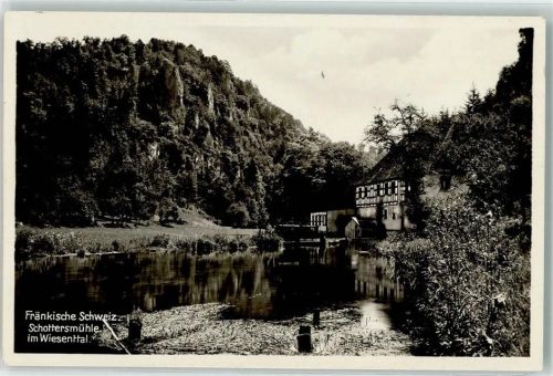 Wiesenttal Schottersmühle Wehr