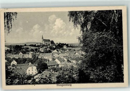 Hengersberg Pfarrkirche St. Michael Bahnpoststempel