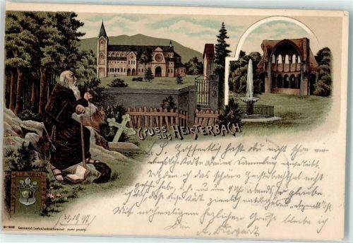 Heisterbach 1897 Kloster Wappen