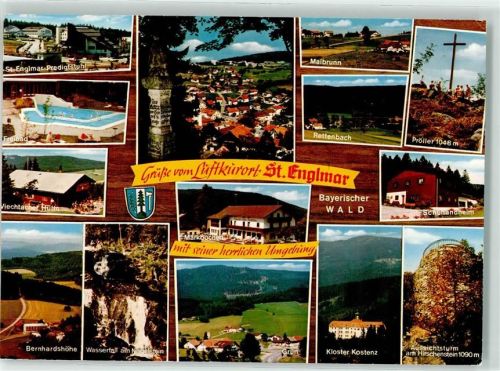 94379 W8449 St. Englmar - Kloster Kostenz Schullandheim Pröller Viechtacher Hütte Aussichtsturm