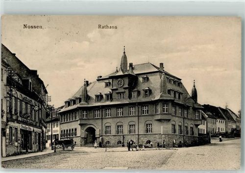 01683 O8255 Nossen 1915 - Rathaus