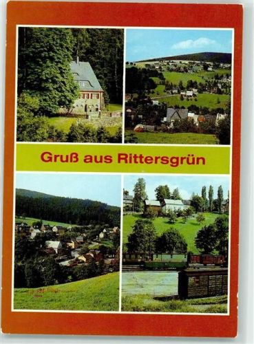Rittersgrün Jugendherberge Ernst Scheffler Museum Oberrittersgrün Schmalspurbahnhof