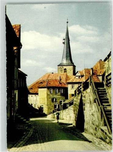 Thurnau Oberer Markt mit Terrasse