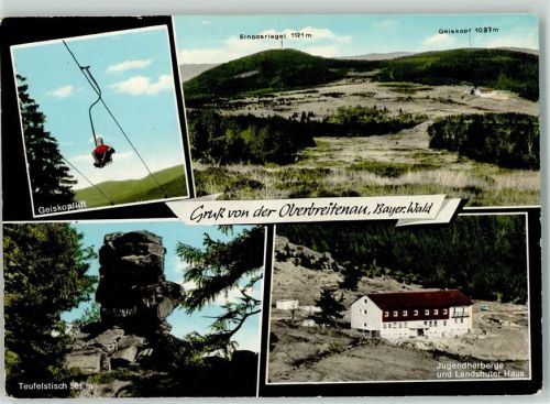 Bischofsmais Geiskopflift Teufelstisch Jugendherberge u. Landshuter Haus