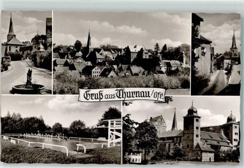 Thurnau Kirche Brunnen Schwimmbad Turm