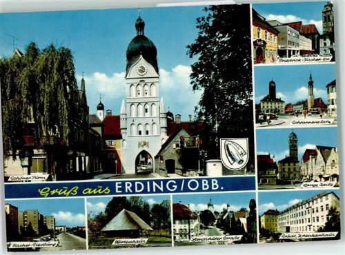 Erding Schöner Turm Hirtenhaus Landshuter Straße Friedrich-Fischer-Straße