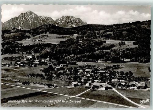Ainring Landpost Ainring Hochstaufen Zwiesel Fliegeraufnahme