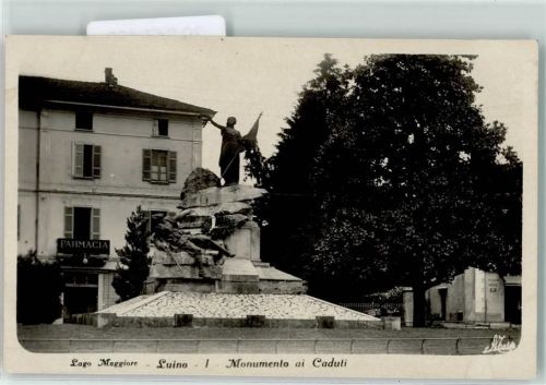 Luino Monumento ai Caduli Lago Magiore Apothetke