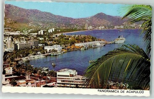 Acapulco Hafen Dampfer
