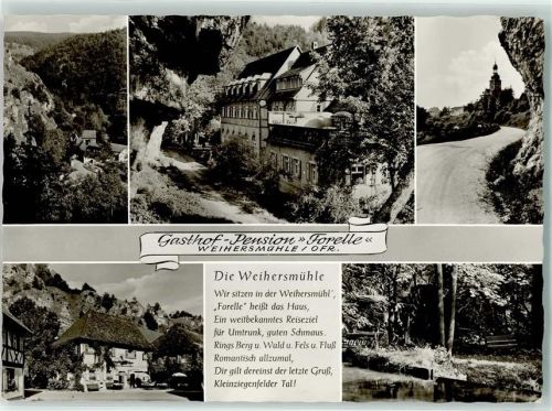 Weihersmühle Gasthaus u. Pension Forelle