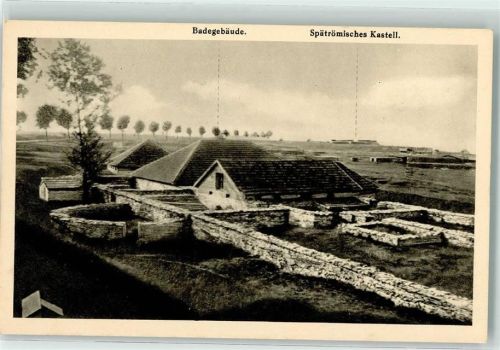 93333 W8425 Eining - Römerkastell Abusina Badegebäude Spätrömisches Kastell