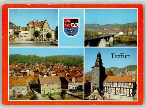 Treffurt Kaufhalle Polytechnische Hochschule Rathaus