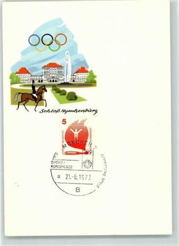 München Olympiade München Sport Kongresse 1972