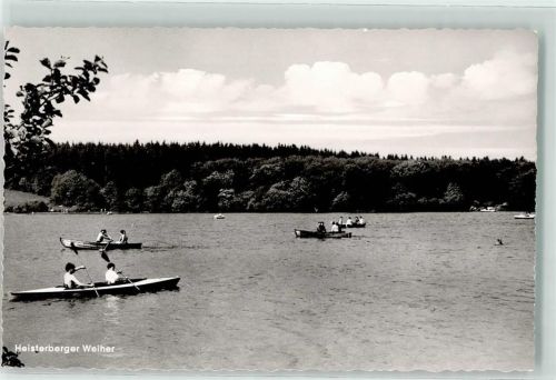 Heisterberg Weiher Ruderboot